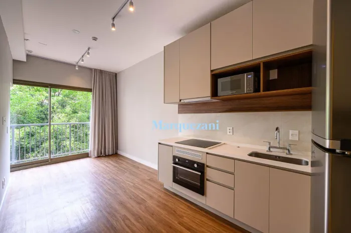 Apartamento com 1 dormitório para alugar, 35 m² por R$ 5.200,00/mês - Higienópolis - São P