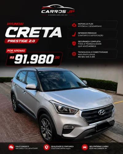 Hyundai Creta Prestige 2.0 16V Flex Aut. 2019