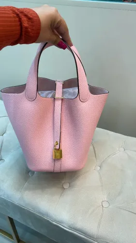 BOLSA HERMES PICOTIN LOCK 18 COURO Hand Made