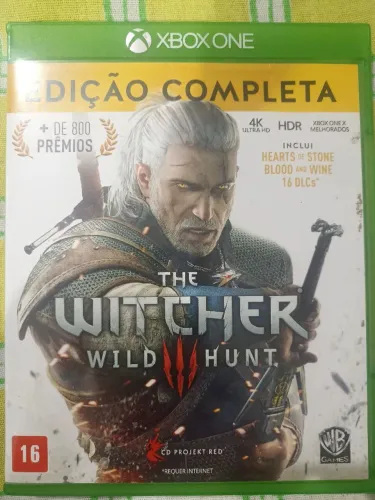 The Witcher 3 Edição Completa Xbox One Mídia Física Semi Novo Pronta Entrega 
