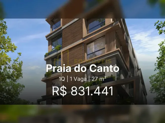 Linda unidade Garden na Praia do Canto, perfeita para quem busca qualidade!