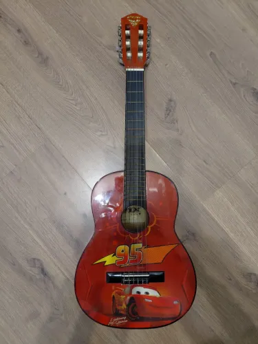 Violão Infantil Carros Disney Relâmpago McQueen