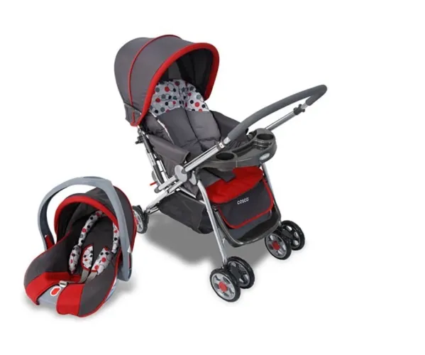 Carrinho de bebê + bebê conforto