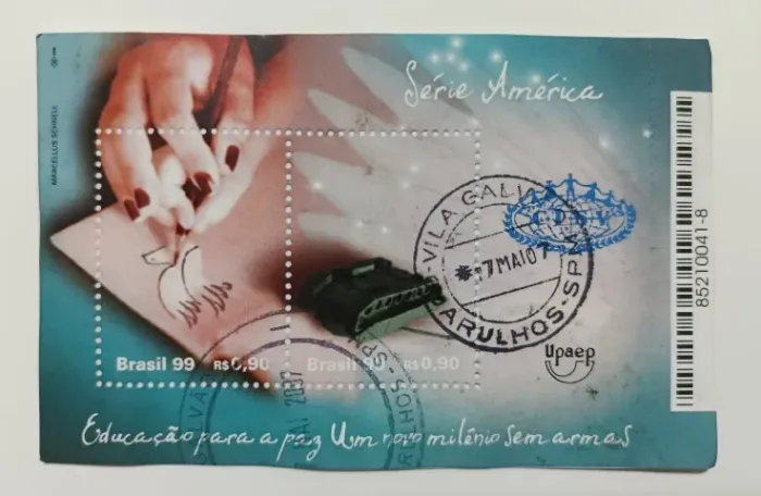 Selo postal - Série América