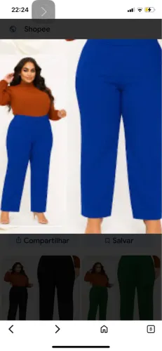 Calça plus