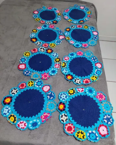 Souplasts de crochê (8 unidades)