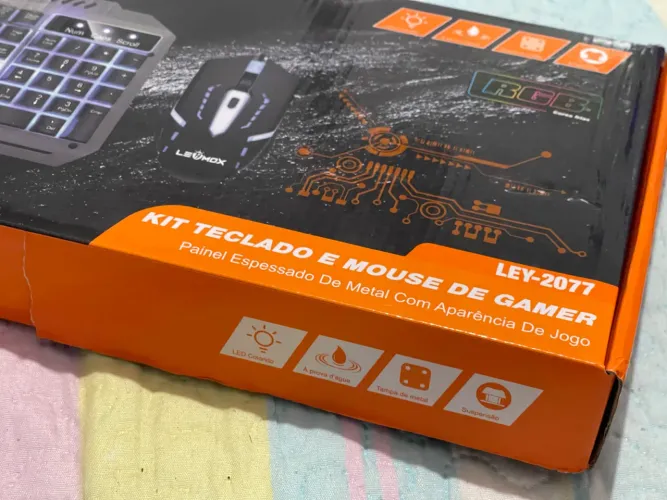 Kit teclado e mouse gamer LEHMOX