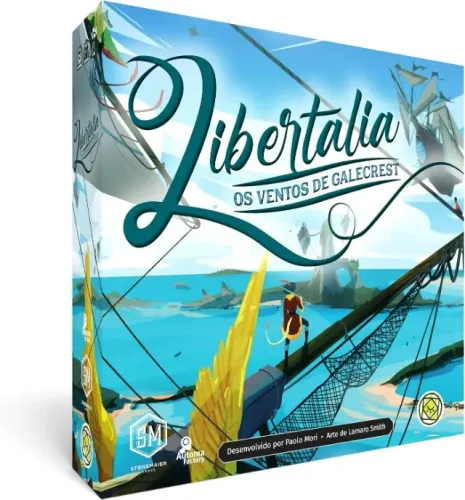 Libertalia: Os Ventos de Galecrest (Lacrado) Boardgame - Jogo de tabuleiro