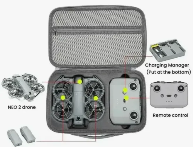 Case drone DJI neo 2