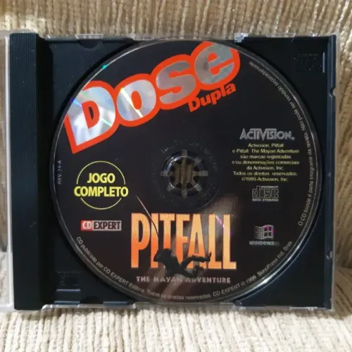 Jogo Pitfall: The Mayan Adventure para PC - antigo 1998