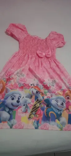Vestidos Personagens Infantil