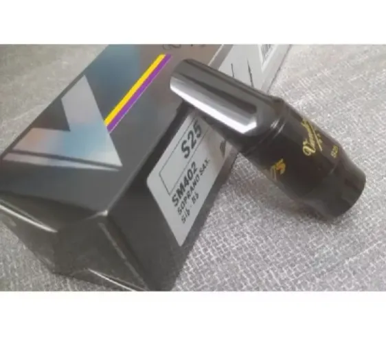 Boquilha vandoren v5 s25 para sax soprano, Nova!!