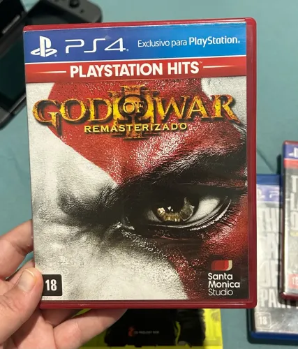 God of war 3 Remasterizado - PS4 (mídia física)