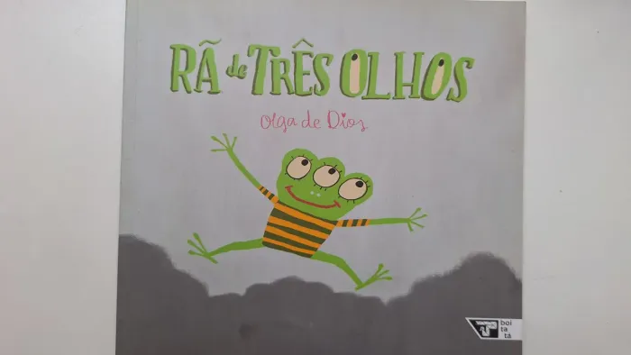 Livro infantil Rã de Três Olhos