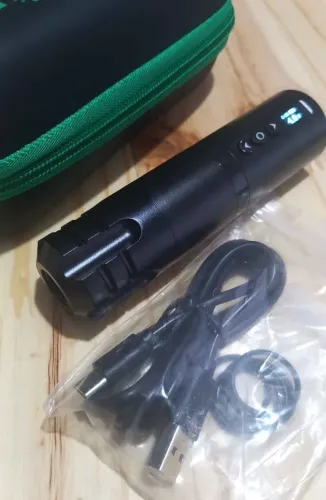 MÁQUINA PEN KVM + CASE INKIN TATTOO