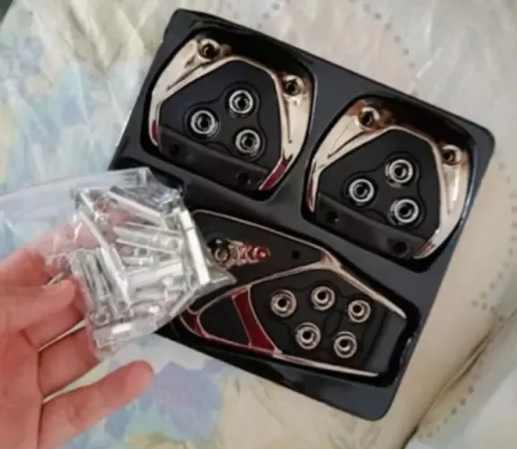 Kit pedaleira automotiva universal 