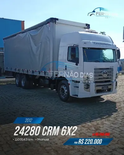 VW/24.280 CRM 6X2 2012/2012