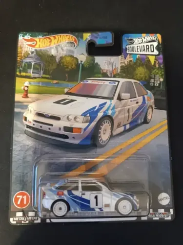 Hot Wheels - 93 Ford Escort Rs Cosworth Boulevard