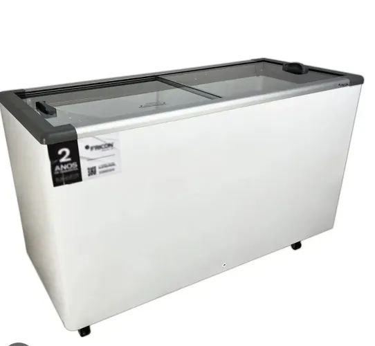 Freezer Horizontal Fricon 503 Litros - Tampa de Vidro