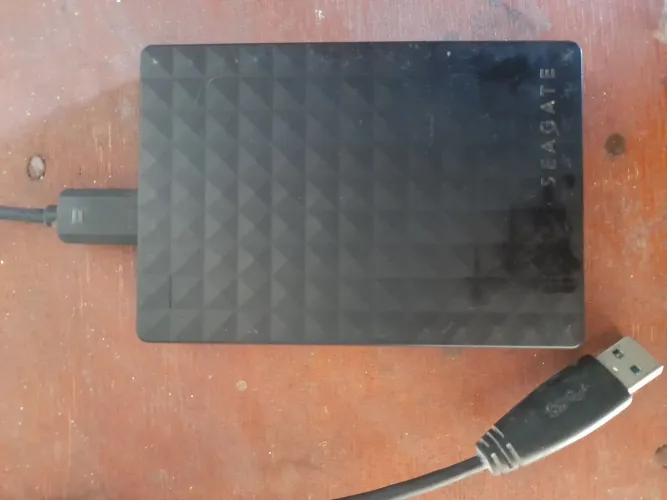 HD externo seagate de 1tb em perfeito estado