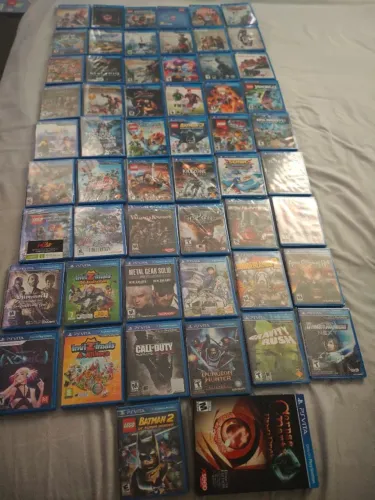 Lote de jogos de Psvita