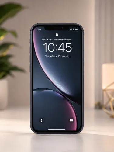 Iphone XR 64gb Na carcaça do 17 pro max face id on! Bateria 81% TUDO FUNCIONANDO OK! 