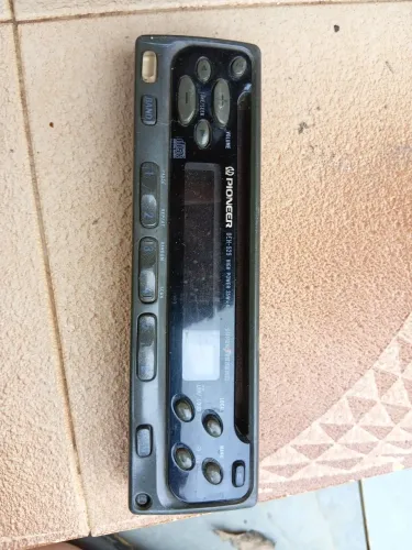 Frente CD pioneer modelo 525 antigo sem teste