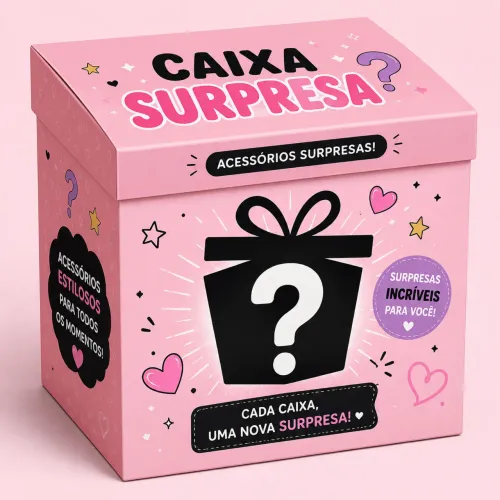 KIT SURPRESA - caixa com acessórios diversos