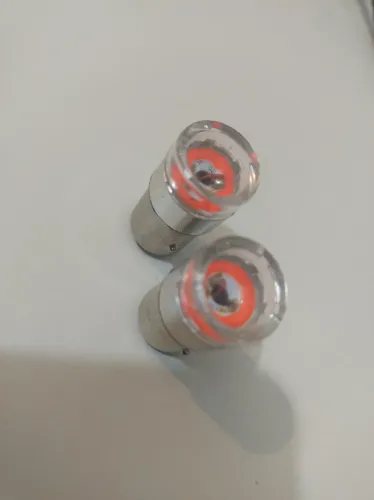 Lâmpada Automotiva Cob Led 2 Polos P21/5w BAY15D freio 12v