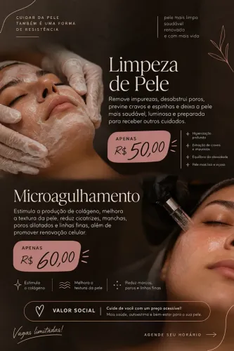 Limpeza de pele