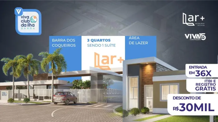 Casa de Condomínio em Zona de Expansão (Olhos d'Agua) - Barra dos Coqueiros