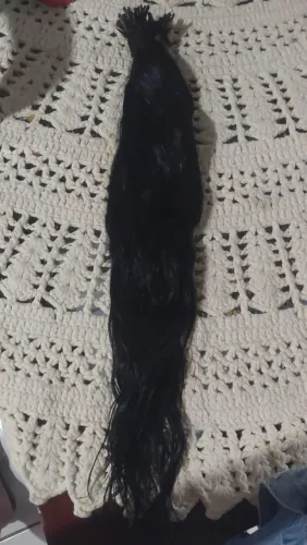 Cabelo humano Mega here já está na queratina