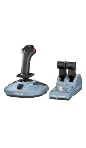 Thrustmaster tca officer pack Airbus edition, simulador de voo completo