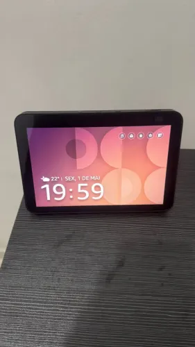 Echo Show 8 (2ª Geração): Smart Display HD de 8" com Alexa e câmera de 13 MP - Cor Preta