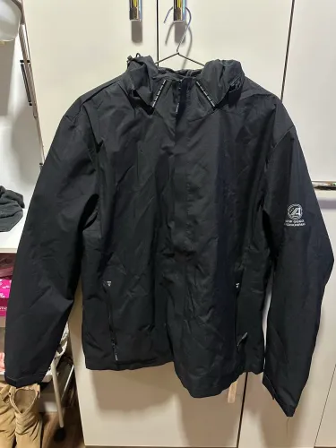 Jaqueta Impermeável Importada com Capuz Removível e Forro - 2XL (Veste G) - Nova