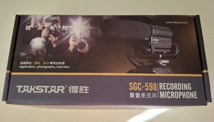 Microfone Takstar Sgc-598 (Usado)
