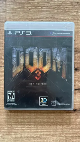 Doom 3 Jogo Ps3