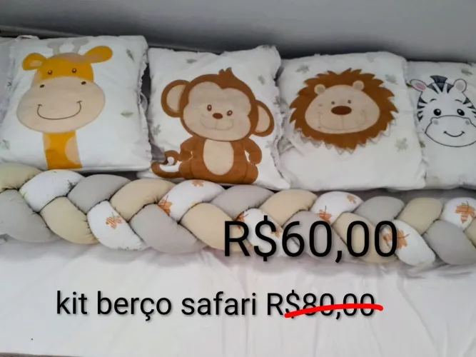 Desapegando kit berço 