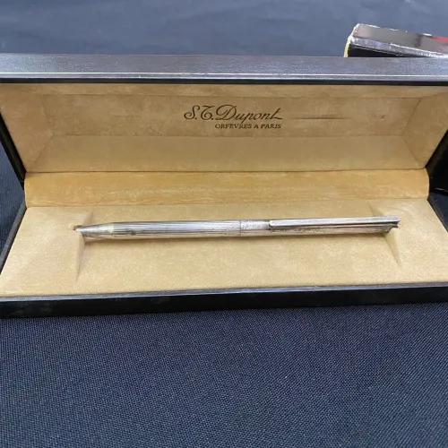 Caneta esferográfica ST Dupont Prata 925 Paris