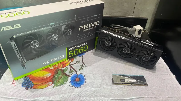 Placa de vídeo 5060 e DDR 4 16gb
