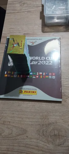 set completo de 2022 para colar com álbum capa dura com figurinhas novas originais