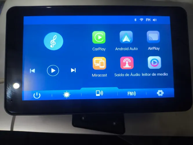 Multimídia carplay universal 7 polegadas