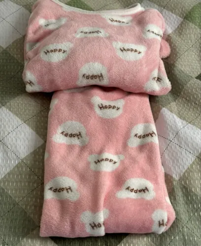 Pijama infantil rosa