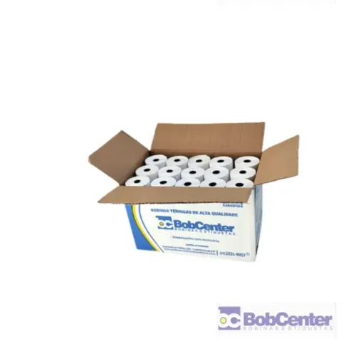 Bobina 80x40 de Cupom Fiscal - Caixa C/30 - *Preço de Atacado no Varejo*