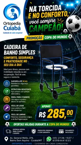 CADEIRA DE BANHO 