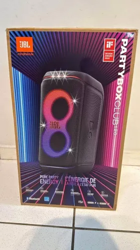 JBL PartyBox Club 120 - Nota fiscal - Lacrado - loja Física - Até 18X