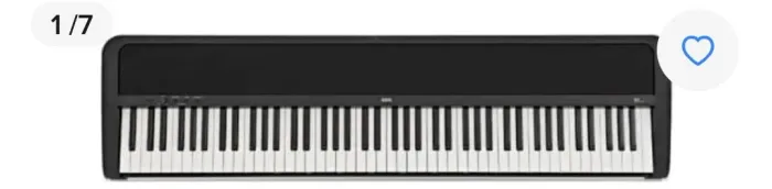 KORG PIANO DIGITAL B2-BK