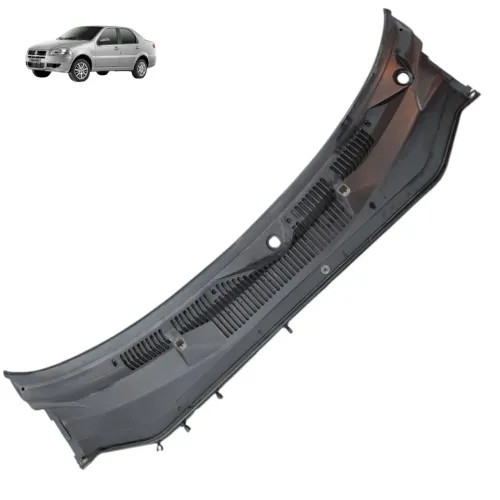 Grade Churrasqueira Fiat Siena Palio 2008 2009 2010 2011 12 Preto Plástico