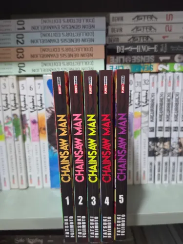 Mangá Chainsaw man vol 1-5