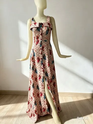 Vestido Antix Vilarejo longo P